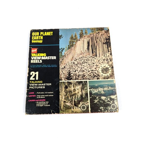 Talking View-Master Our Planet Earth Geology 3 Reel Set AVB675 Kids Educational - Picture 3 of 11